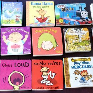 Boardbooks! Favorite characters, classics, educational and more!